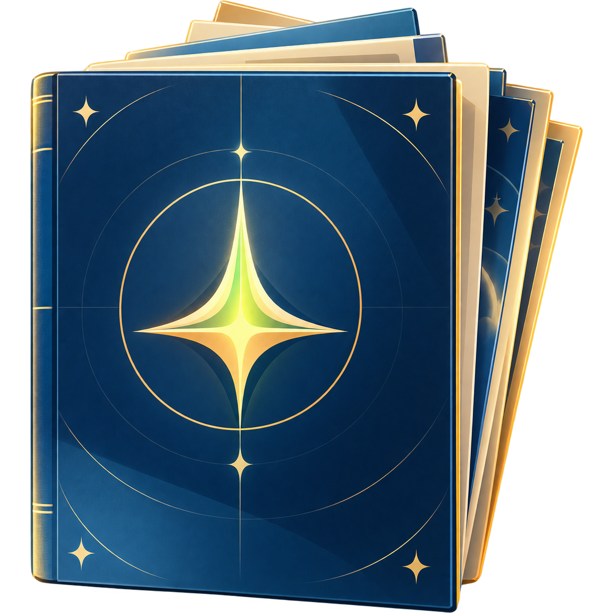 A stack of quarterly report cards